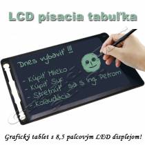 Elektronická písacia tabuľa s LCD pre deti - grafický tablet